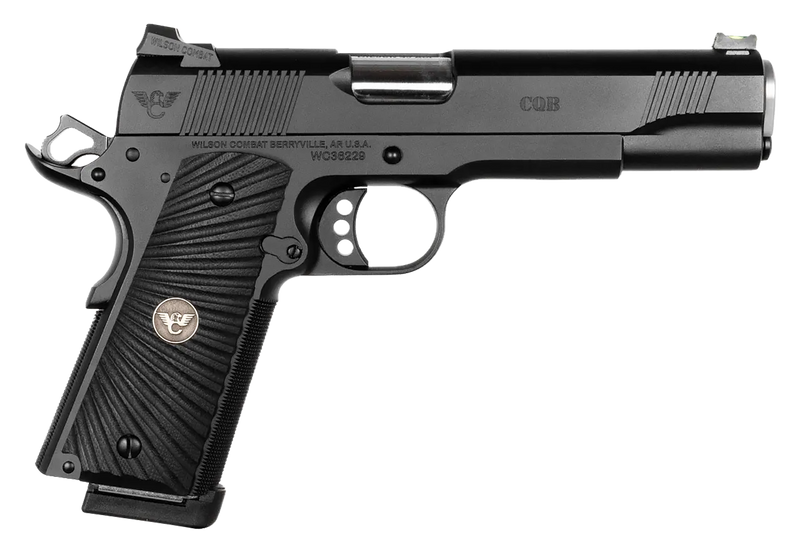 Wilson Combat CQB 45 ACP 5" 8+1 Pistol, Black - CQBFS45