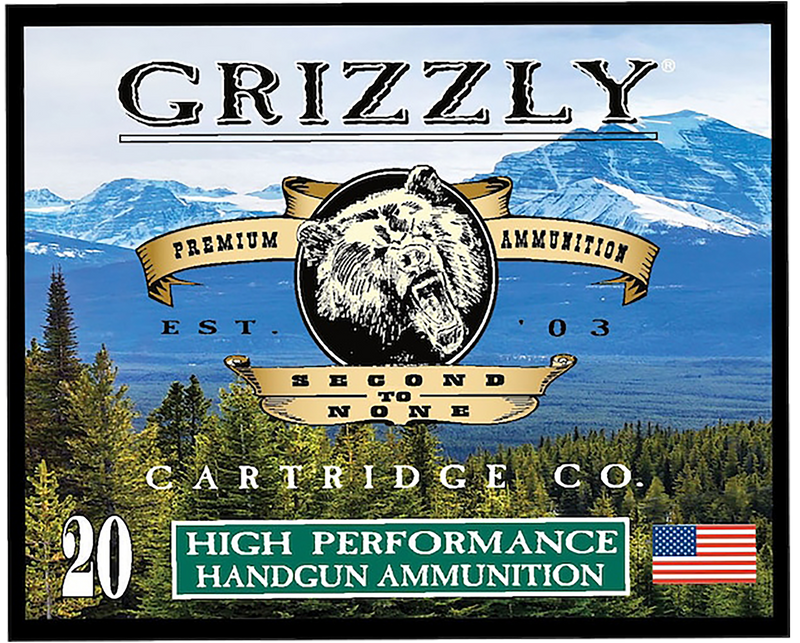 Grizzly Ammo 44 Rem Mag +P 240gr Jacketed Hollow Point Handgun Ammunition - GC44M+P2