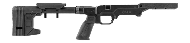 MDT Chassis LSS Gen3 Ruger American LA RH Worker Stock - 115059BLK