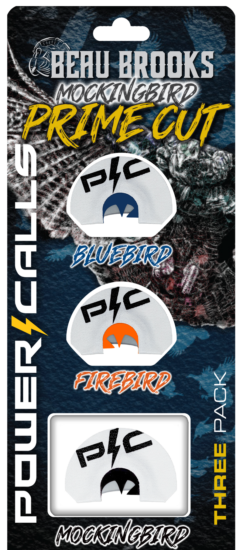 Higdon Outdoors Beau Brooks Diaphragm Call Mockingbird Latex 3 Pack - 24246