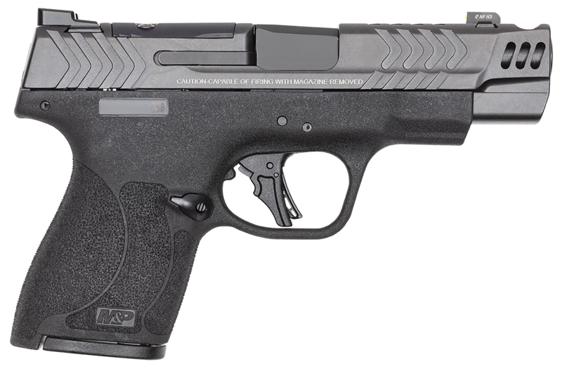 Smith & Wesson M&P9 Shield Plus Performance Center 9mm 4" 10+1 Pistol, Black - 14410