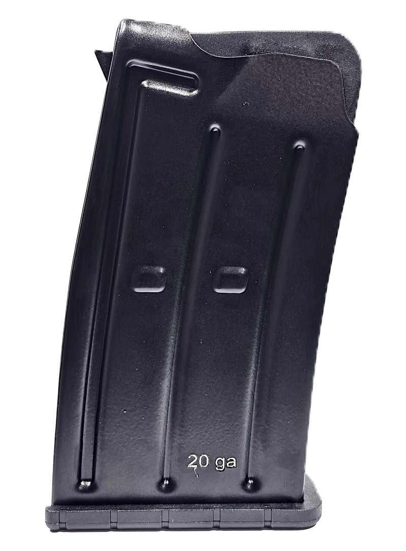 ATI Bulldog 20 Gauge 5rd Shotgun Magazine, Black Steel - ATIM20BD5