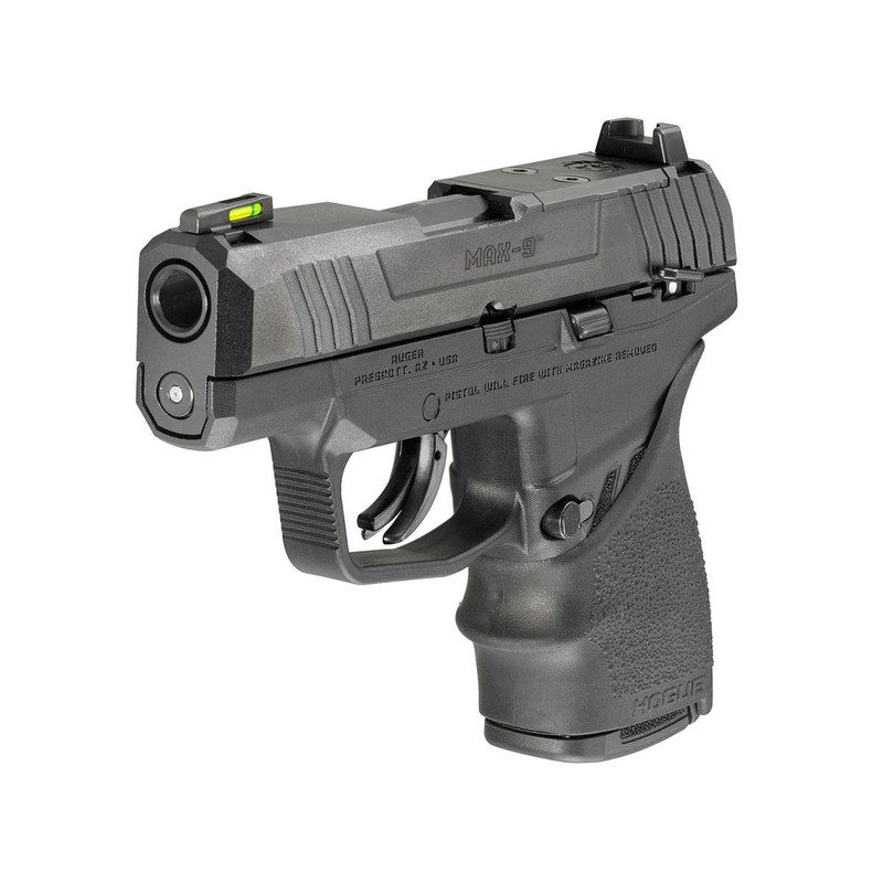 Ruger Max-9 9mm Luger 3.2" 10rd Handgun, Black Oxide - 03502