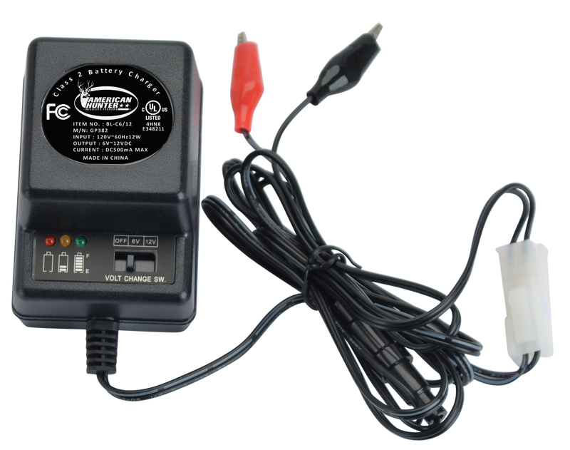 American Hunter BLC612 Battery Charger Black - BLC612