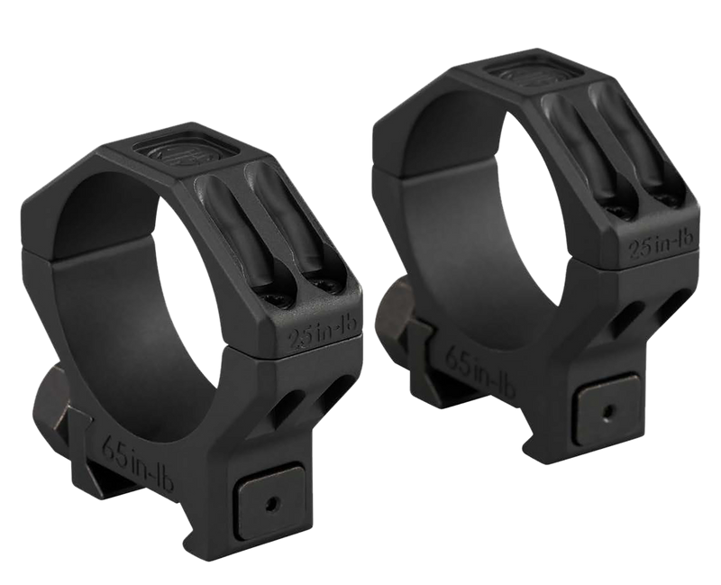 Sig Sauer Alpha 6 Scope Ring Set 35mm Medium Profile, Black - SOA65002