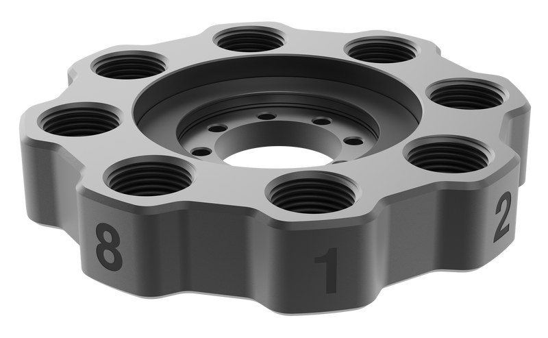 Frankford Arsenal Precision Turret Press Spare Turret, Gray - 1226971