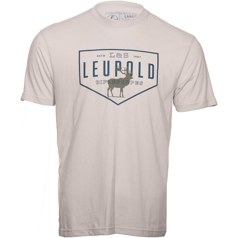 Leupold Bull Elk Short Sleeve Shirt Sand - 185952