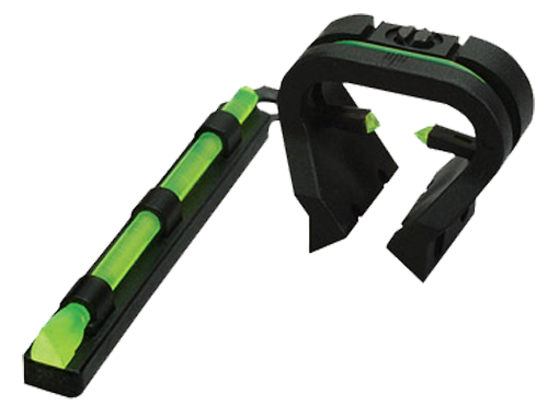Hi-Viz Tri-Viz Turkey/Deer Sight Set, Black/Green Fiber Optic - TT1001