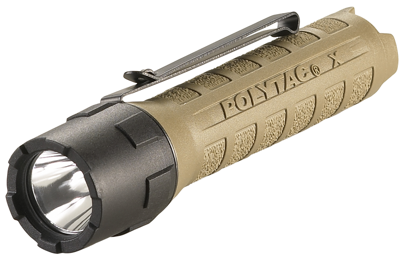 Streamlight PolyTac X USB Flashlight, Coyote - 88612