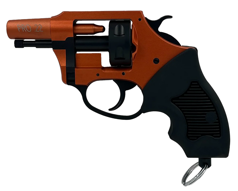 Charter Arms Pro 22 .22 Blank 6rd Starter Pistol, Orange Cerakote - 82290