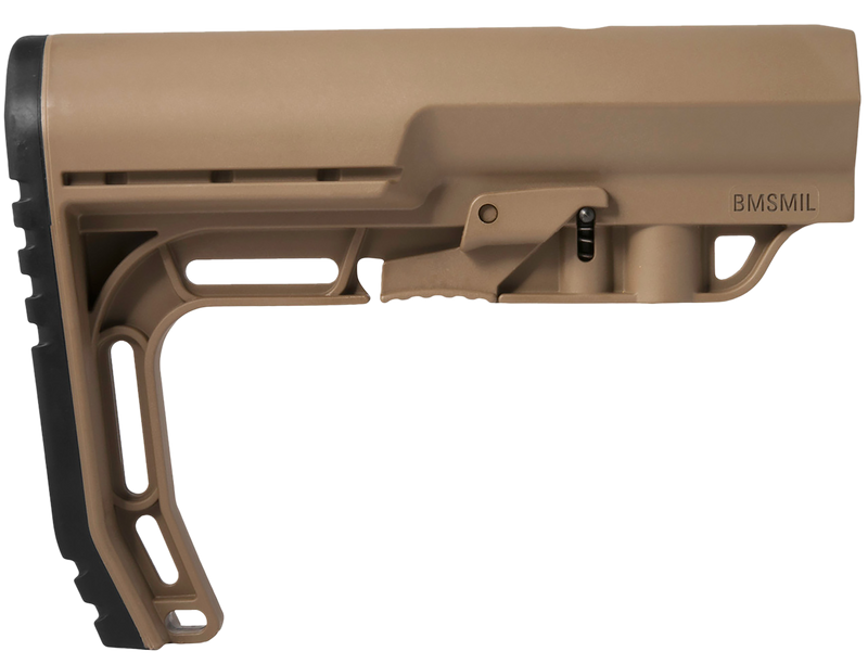 Mission First Tactical Battlelink Minimalist Mil-Spec Stock, Scorched Dark Earth - BMSMILSDE