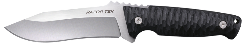 Cold Steel Razor Tek EDC Fixed Blade Knife, Black - CSFX5RZR