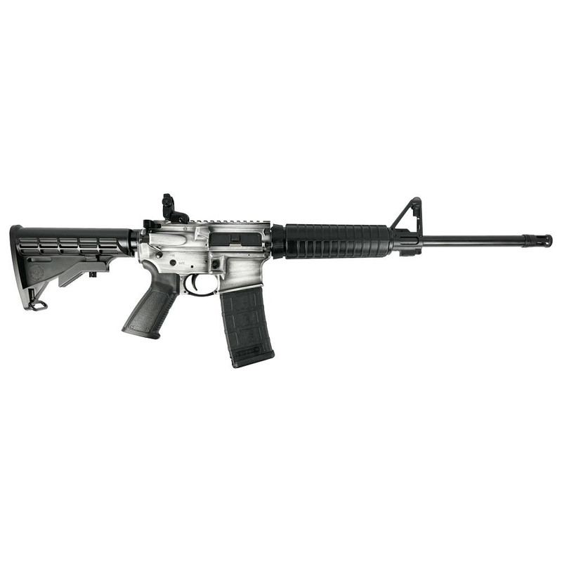 Ruger AR-556 5.56mm NATO 16.1" 30rd Rifle, White Distressed - 8500 MODWD