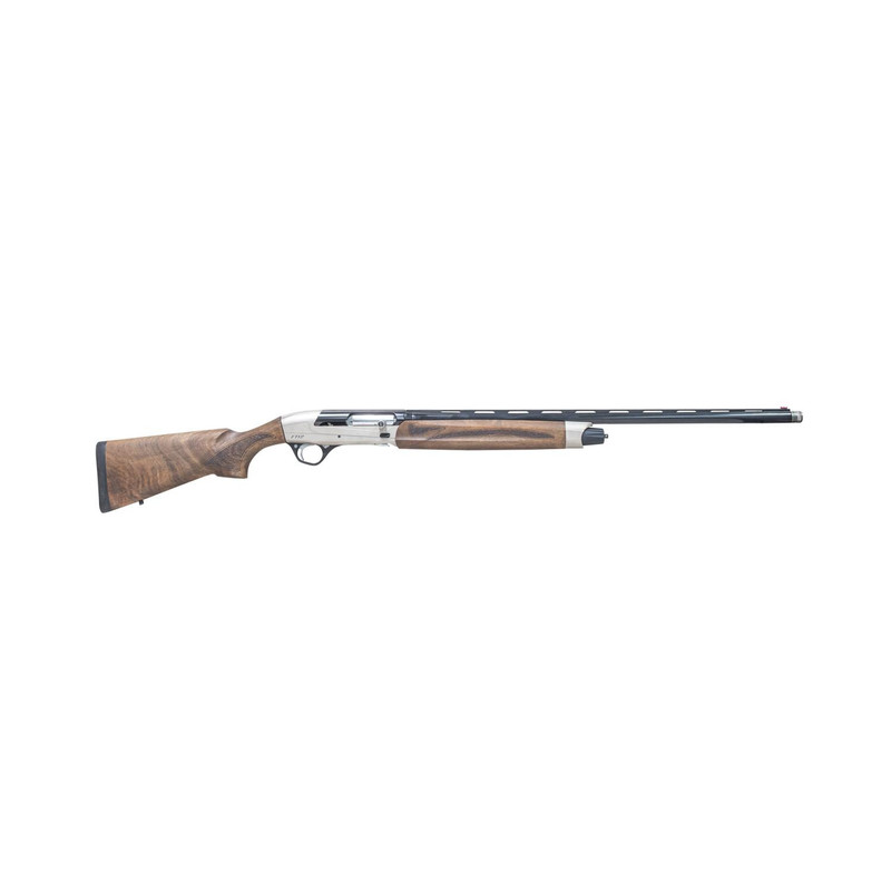 Legacy Sports International Pointer Field Tek 12 Semi-Auto 12 Gauge 28" 5+1 Shotgun, Silver/Walnut - REXPFT12WS