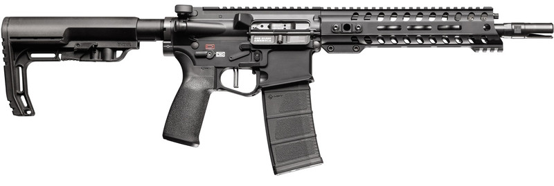 POF USA Renegade+ SBR 300 AAC Blackout 10.5" 30+1 Short Barrel Rifle, Black - 01440