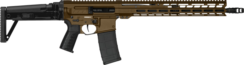 CMMG Dissent MK4 300 Blackout 16.1" 30+1 Rifle, Midnight Bronze - 30A750AMB