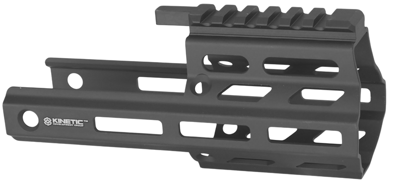 Kinetic Development Group SRX3 MK2 Stribog Rail Extension, Black Aluminum - STR5-MK2-010