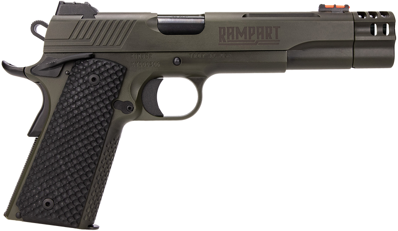 Kimber Rampart 1911 9mm 5" 9rd Semi-Auto Pistol, OD Green Cerakote - 3000467