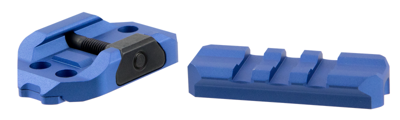 Strike Industries R.E.X. Riser Low Profile Picatinny Rail Riser, Blue Anodized - REXRISERBL