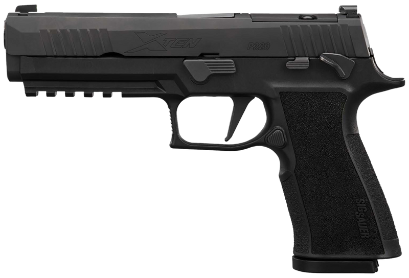 Sig Sauer P320 XTEN 10mm 5" 10rd Semi-Auto Pistol, Black Nitron - 320X510BXR3R2MS10