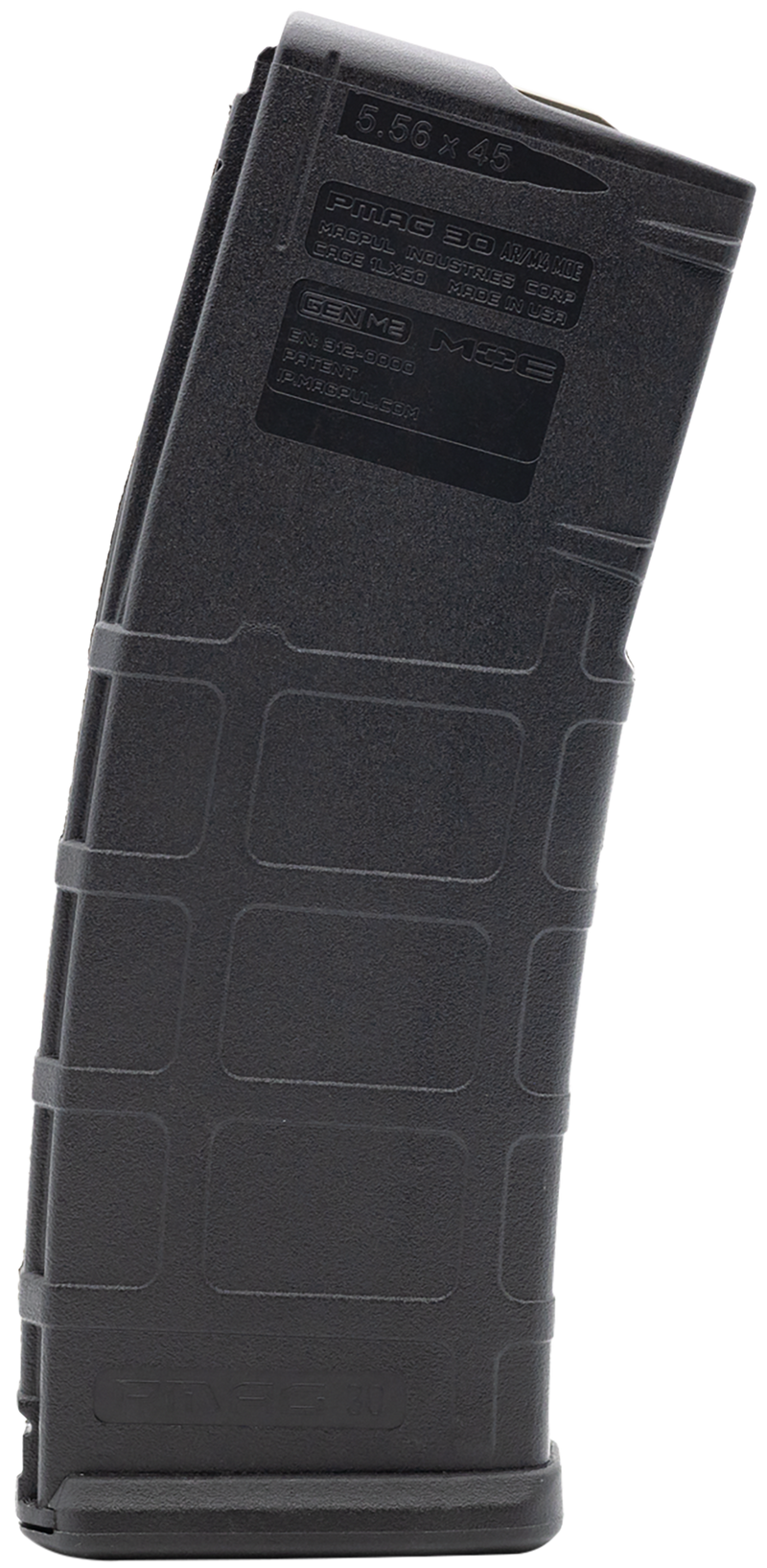 Magpul PMAG Gen M2 MOE 5.56 NATO 30rd Rifle Magazine, Black - MAG571BLK