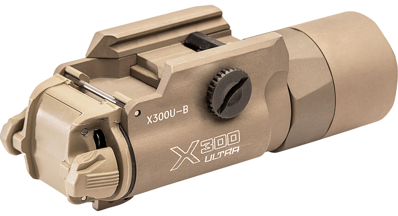 SureFire X300U-B Ultra Weapon Light, Tan - X300UBTN
