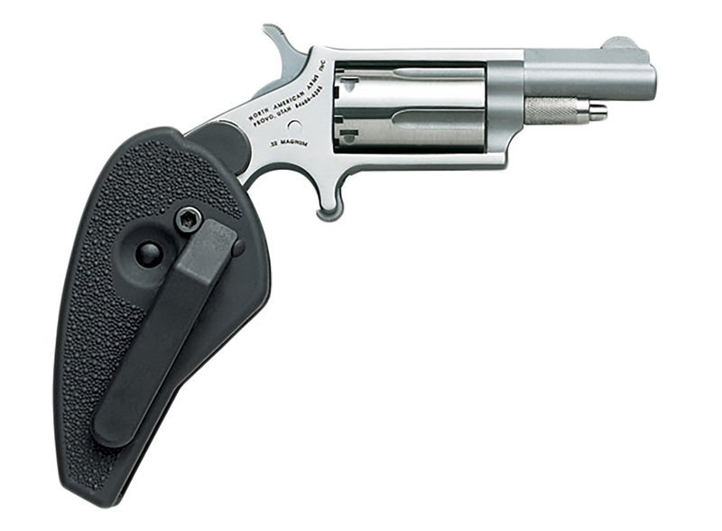 North American Arms Mini-Revolver .22 WMR 1.63" 5rd Revolver, Stainless - NAA-22M-HG
