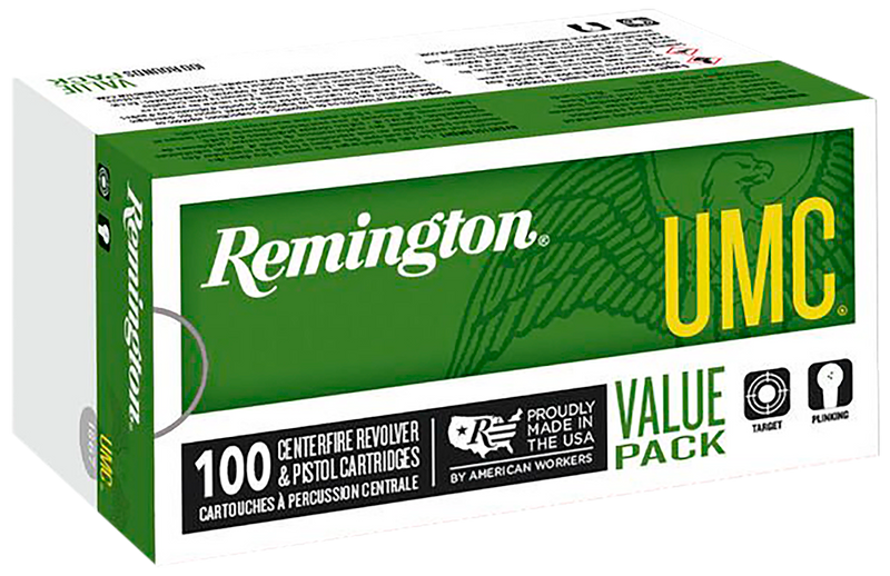 Remington UMC 357 Mag 125gr Semi Jacketed Hollow Point Handgun Ammunition, 100 Round Box - R23970