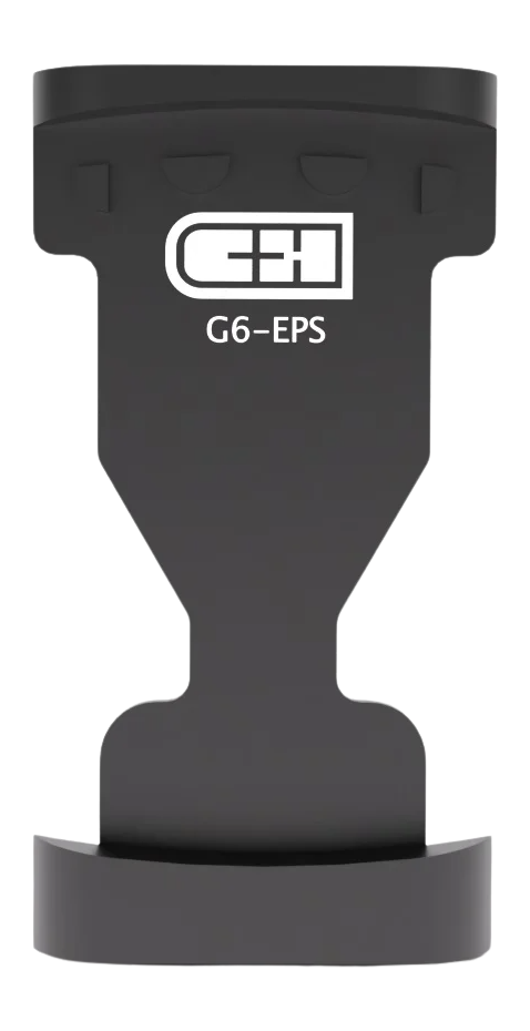 C&H Precision Optic Mounting Plate for Glock Gen6 to Holosun EPS, Black - G6-EPS