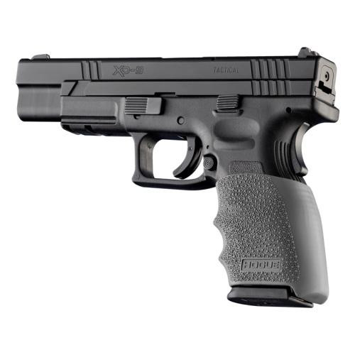 Hogue Handall Hybrid Grip Sleeve for Springfield XD Full Size, Slate Grey - 17302