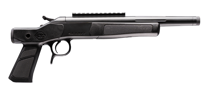 CVA Scout XP Pistol .300 Blackout 12" 1rd Break-Action, Graphite Black/Stainless - CP802