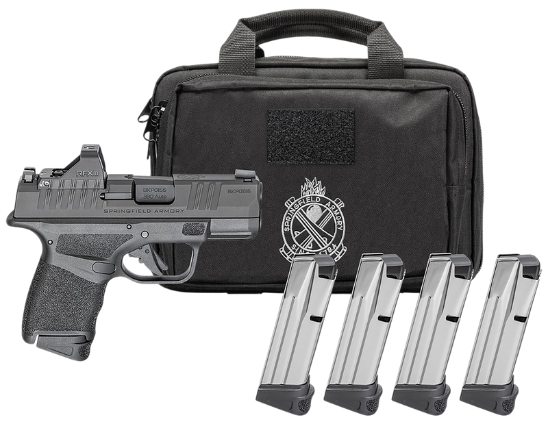 Springfield Hellcat OSP 9mm 3" 13rd Pistol, Black - HC9319BOSP-PAC