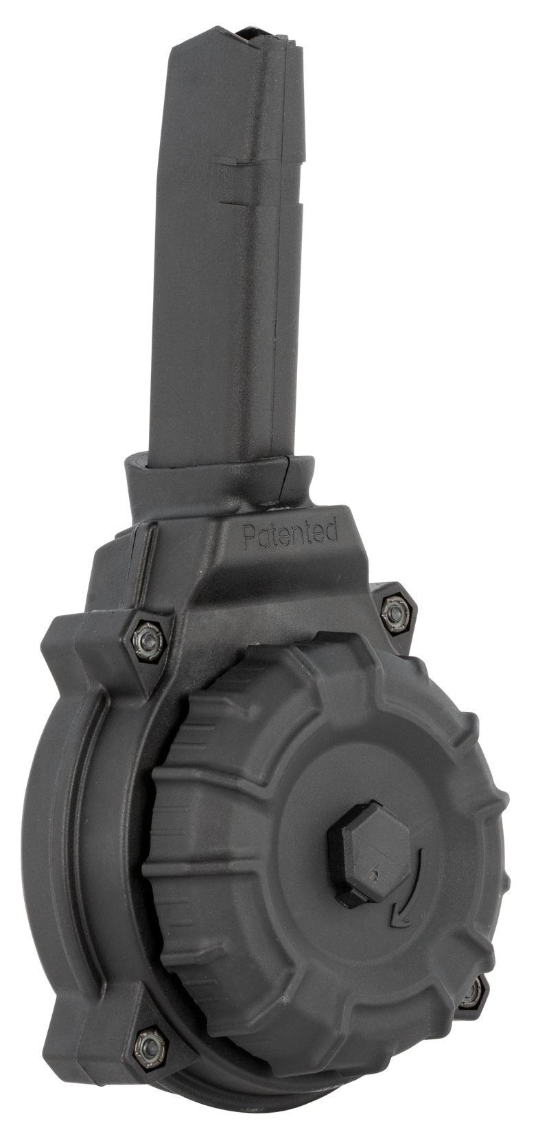 ProMag DRMA20 9mm Luger 50rd Drum Magazine for Glock 43X/48, Black Polymer - DRMA20