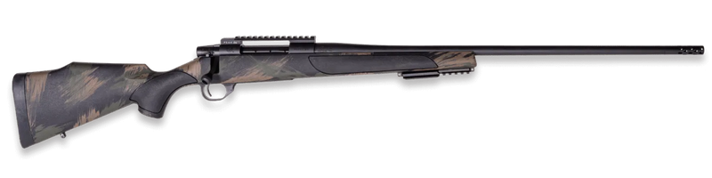 Weatherby Vanguard Black Hills 223 Remington 16" 5rd Bolt-Action Rifle, Black/Tan - VBS223RR18B