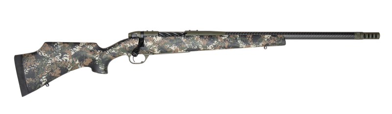 Weatherby Mark V Carbon Compact 25 Creedmoor 22" 3+1 Bolt-Action Rifle, Graphite Black Cerakote - MCC01N25CMR4B