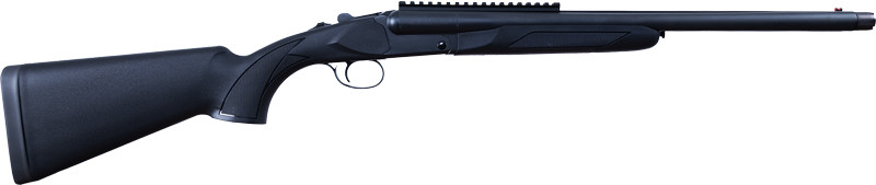 Akkar 512 High Noon Defense 12 Gauge 3" 20" Pump Action Shotgun, Black Polymer - 211003