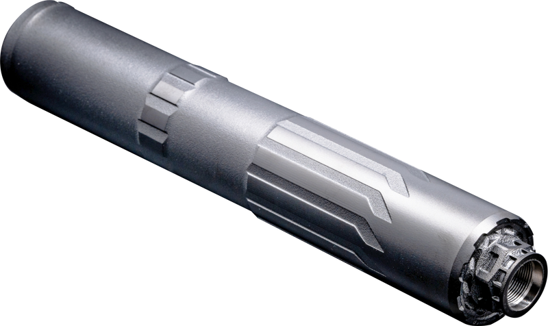 CGS Group Hekate DT 338 Silencer, Anodized Black - CGS-HEKATE338-DT-5/8x24