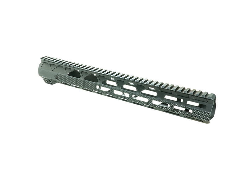 Timber Creek Outdoors Greyman 10" M-LOK Handguard, Aluminum - G10HGBL