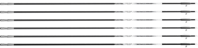 Scott Archery Altra Arrows 166 Centrum Premier 300 32" 6-Pack Fletched - AA-166P300A