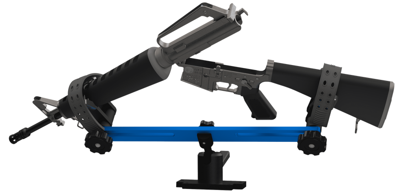 Berry's Mfg Gun Vise System, Black/Blue - 58812