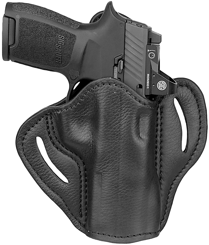 1791 Gunleather Ultra Custom OWB Belt Slide Holster, Night Sky Black - UCBH24NSBR