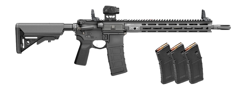 Springfield Saint Victor V2 5.56 NATO 14" 30rd Rifle, Black Anodized - STV914556BV2B5PAC