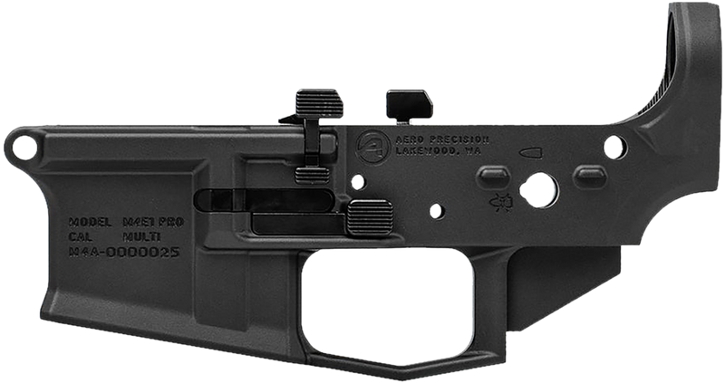 Aero Precision M4E1 Pro Stripped Lower Receiver, Black Anodized - APAR600030AC