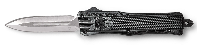 Cobratec Knives CTK-1 Small OTF Dagger, Stonewashed - SSWCTK1SDAGNS