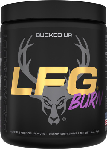 Bucked Up Pre-Workout LFG Burn Razzle Dazzle 30 Servings - 1017167