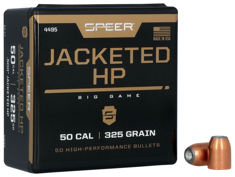 Speer Jacketed Hollow Point Handgun Bullets .500" 325gr - 4495