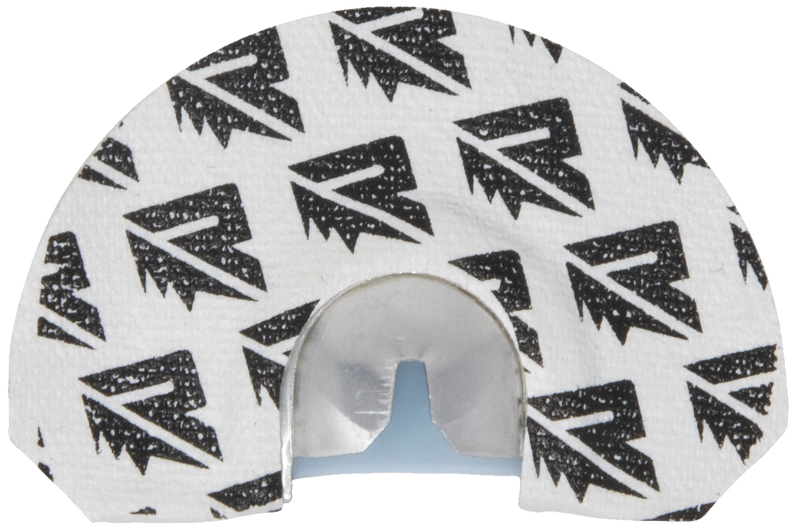Riven Rosie Elk Diaphragm Mouth Call, Black/White - 65215
