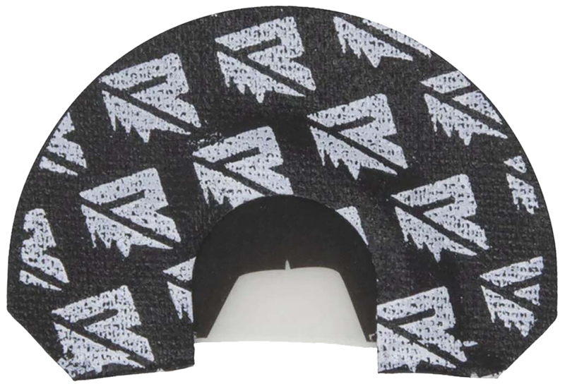 Riven Black Ice Elk Diaphragm Mouth Call, Black/White - 65220