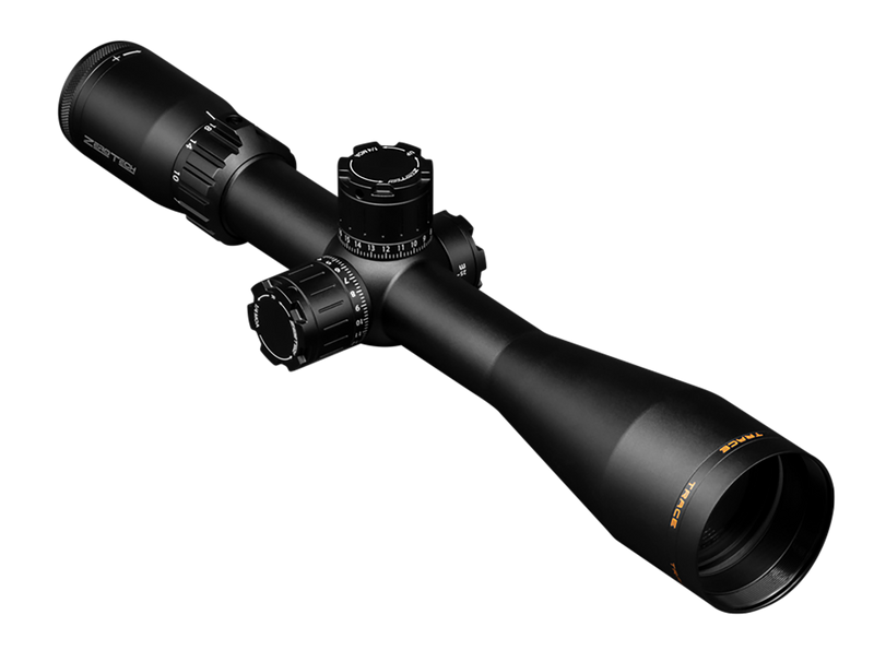 Zero Tech Optics Trace 4.5-27x50mm 30mm Tube R3 Reticle Rifle Scope, Black - TR4275R3