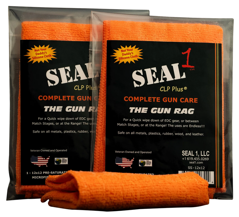Seal 1 The Gun Rag Microfiber Cleaning Cloth - SS-12X12